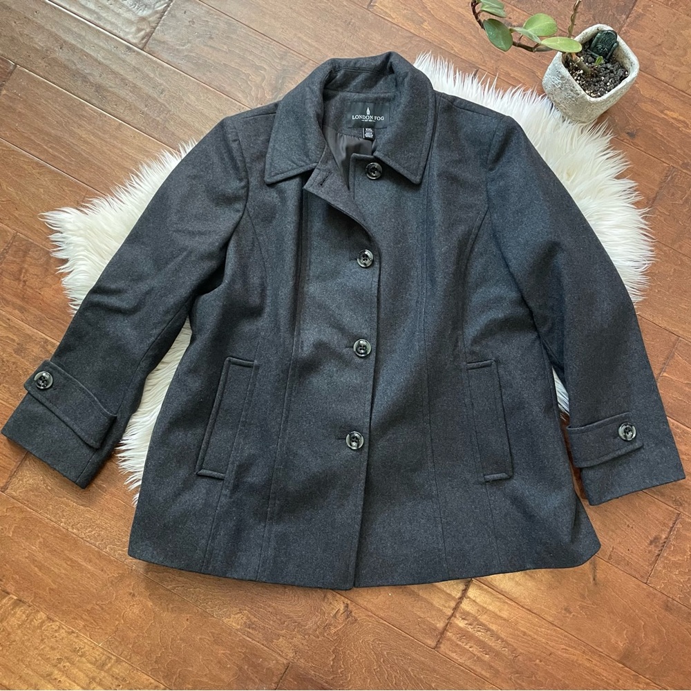 Vintage London Fog Wool Peacoat